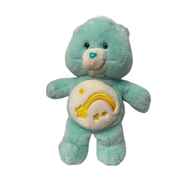 Care Bears Toys Care Bears Plush Wish Bear 202 Vintage Light